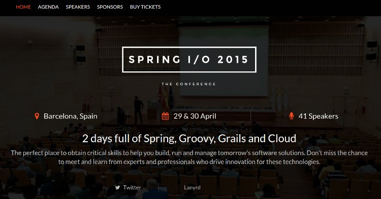 Spring I/O 2015